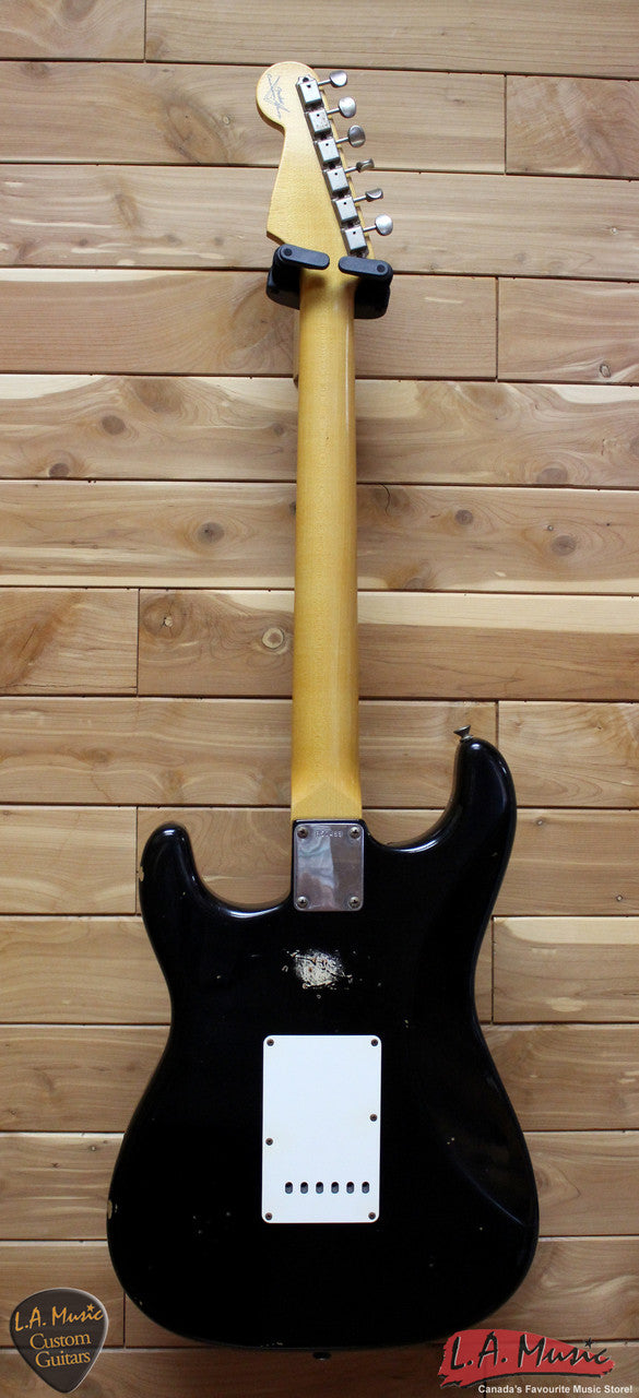 Fender Custom Shop 1963 Custom Relic Stratocaster Faded Black 9230456806 - L.A. Music - Canada's Favourite Music Store!