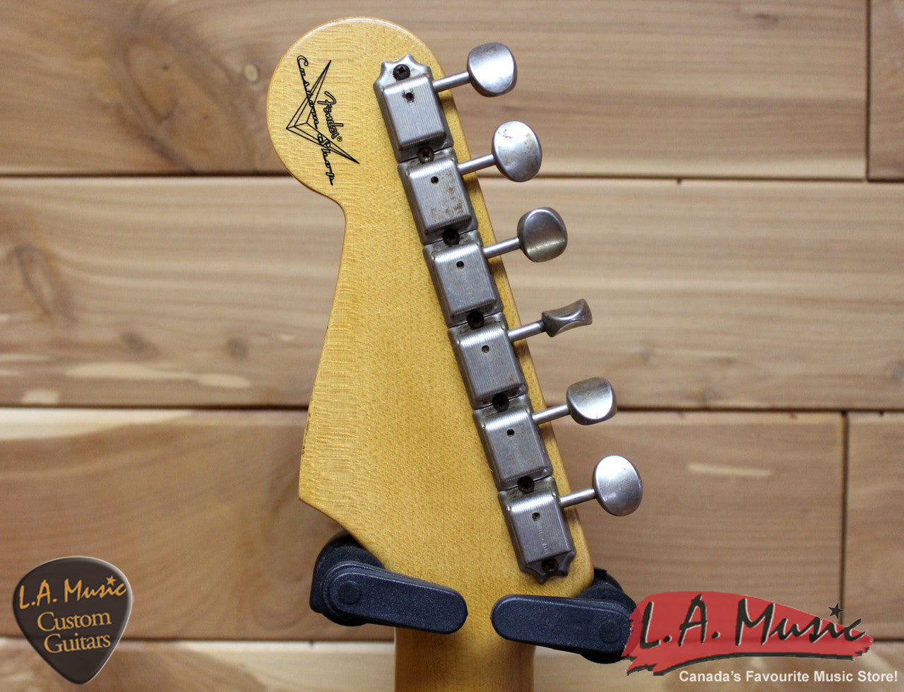 Fender Custom Shop 1963 Custom Relic Stratocaster Faded Black 9230456806 - L.A. Music - Canada's Favourite Music Store!
