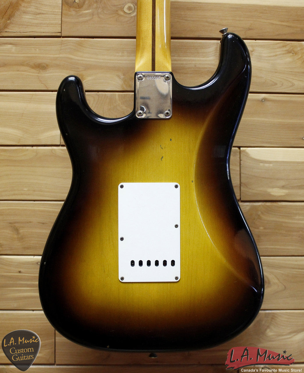 Fender Custom Shop 1957 Stratocaster Journeyman Relic Maple Neck 2-Tone Sunburst - 9230010803 - Serial Number - R83397 - L.A. Music - Canada's Favourite Music Store!