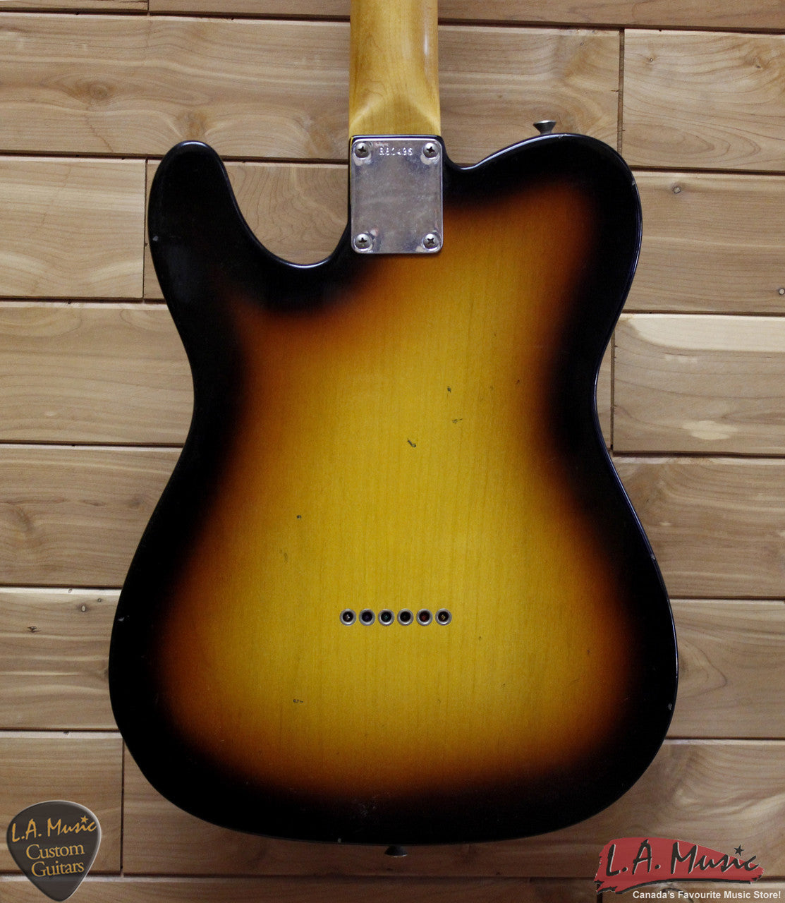 Fender Custom Shop 1963 Telecaster Journeyman Relic Rosewood Faded 3-Tone Sunburst - 9230300800 - Serial Number - R83496 - L.A. Music - Canada's Favourite Music Store!