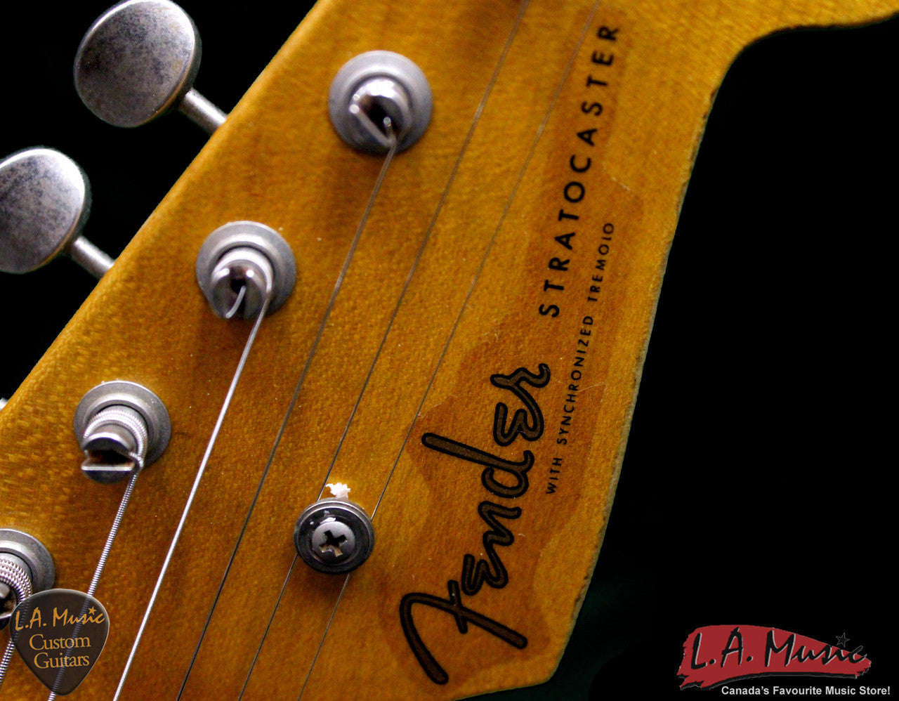 Fender Custom Shop 1954 Heavy Relic Stratocaster Sliver Sparkle 9230054817 - Serial Number - XN2518 - L.A. Music - Canada's Favourite Music Store!
