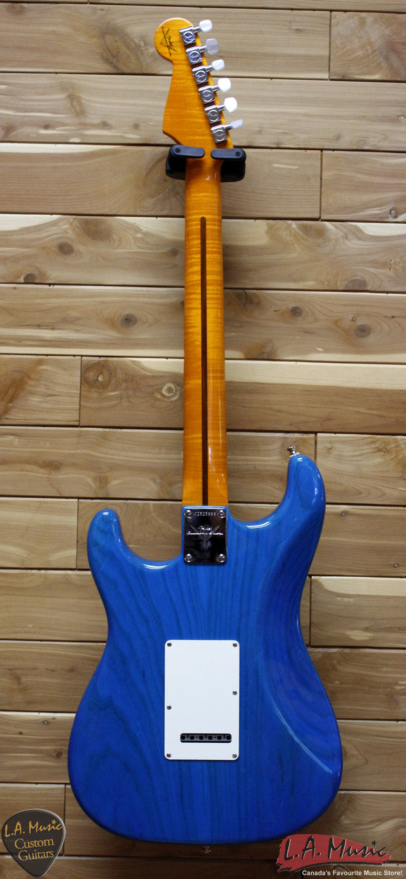 Fender Custom Shop American Custom Stratocaster Rosewood Caribbean Blue Fade 9231006866 - L.A. Music - Canada's Favourite Music Store!