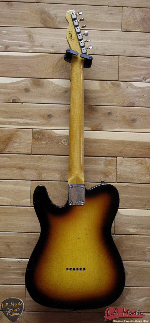 Fender Custom Shop 1963 Telecaster Journeyman Relic Rosewood Faded 3-Tone Sunburst - 9230300800 - Serial Number - R83496 - L.A. Music - Canada's Favourite Music Store!