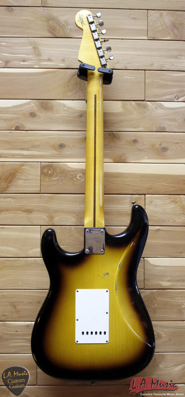 Fender Custom Shop 1957 Relic Stratocaster, Maple Fingerboard, 2-Color Sunburst 1555702803 - L.A. Music - Canada's Favourite Music Store!