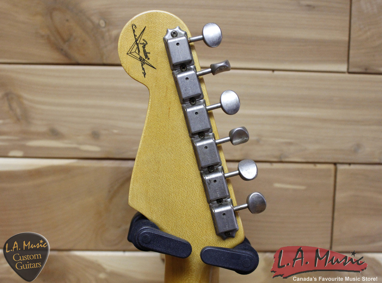 Fender Custom Shop 1957 Stratocaster Journeyman Relic Maple Neck 2-Tone Sunburst - 9230010803 - Serial Number - R83397 - L.A. Music - Canada's Favourite Music Store!