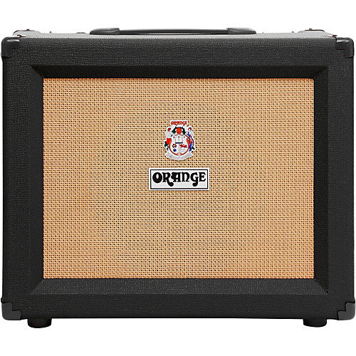 Orange CR60C-BK Crush 60 Watt, 2 Channel Guitar Amp 1x12 Combo, w/Digital  Reverb & FX loop Black