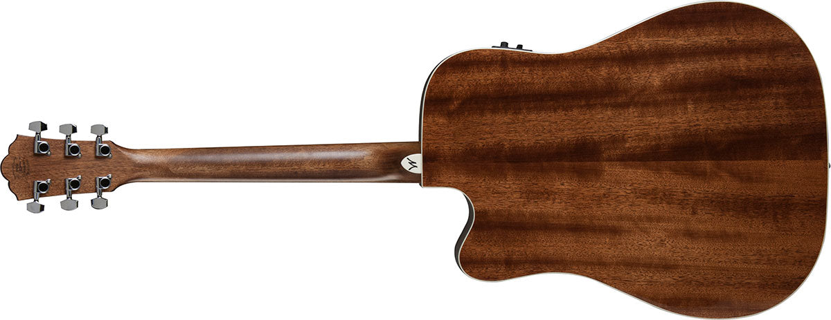 Washburn HD10SCE-O Heritage Natural Gloss Dreadnought Cutaway elect. Solid Sitka Spruce Mahogany Okume