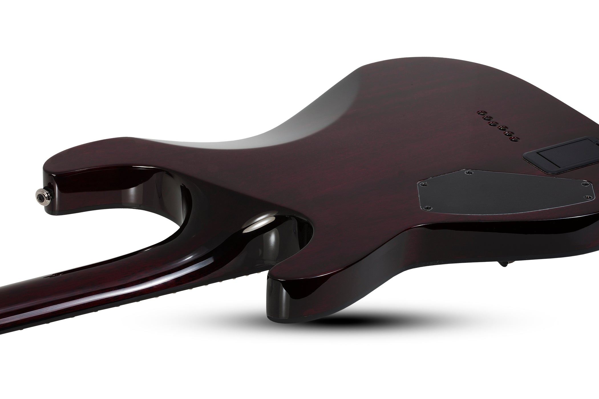 Schecter Hellraiser Series C-1-HR-BCH Black Cherry Guitar with EMG 81TW 89 Pickups 1788-SHC