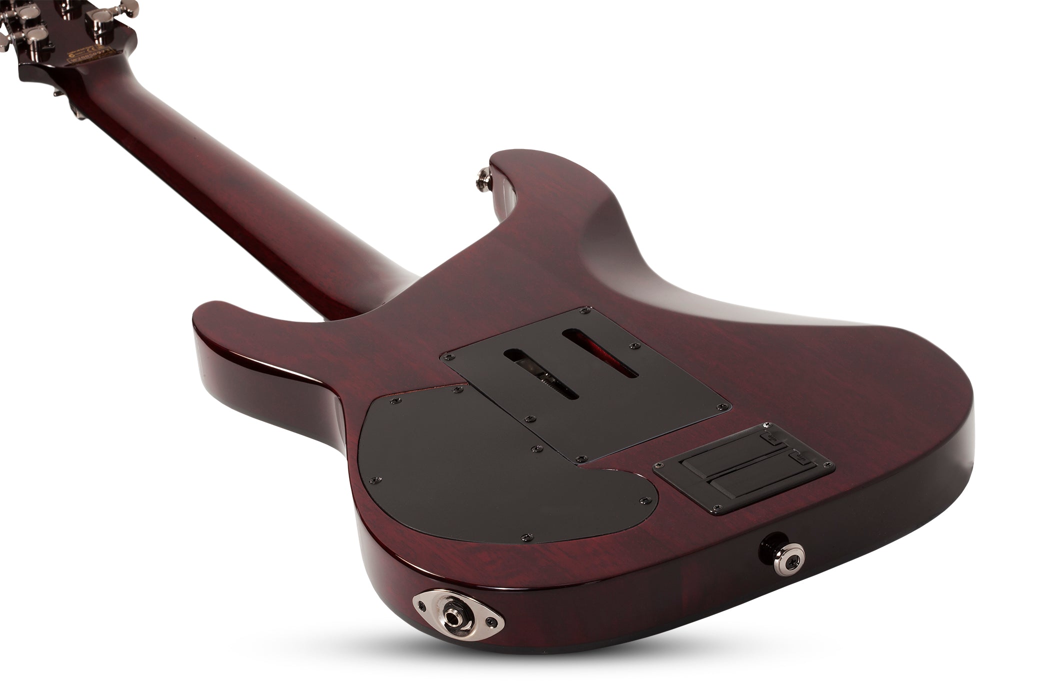 Schecter HELLRAISER C7 HR-C-7-FR-S-BCH Black Cherry 7 String Guitar Sustainiac and EMG'S 1829-SHC