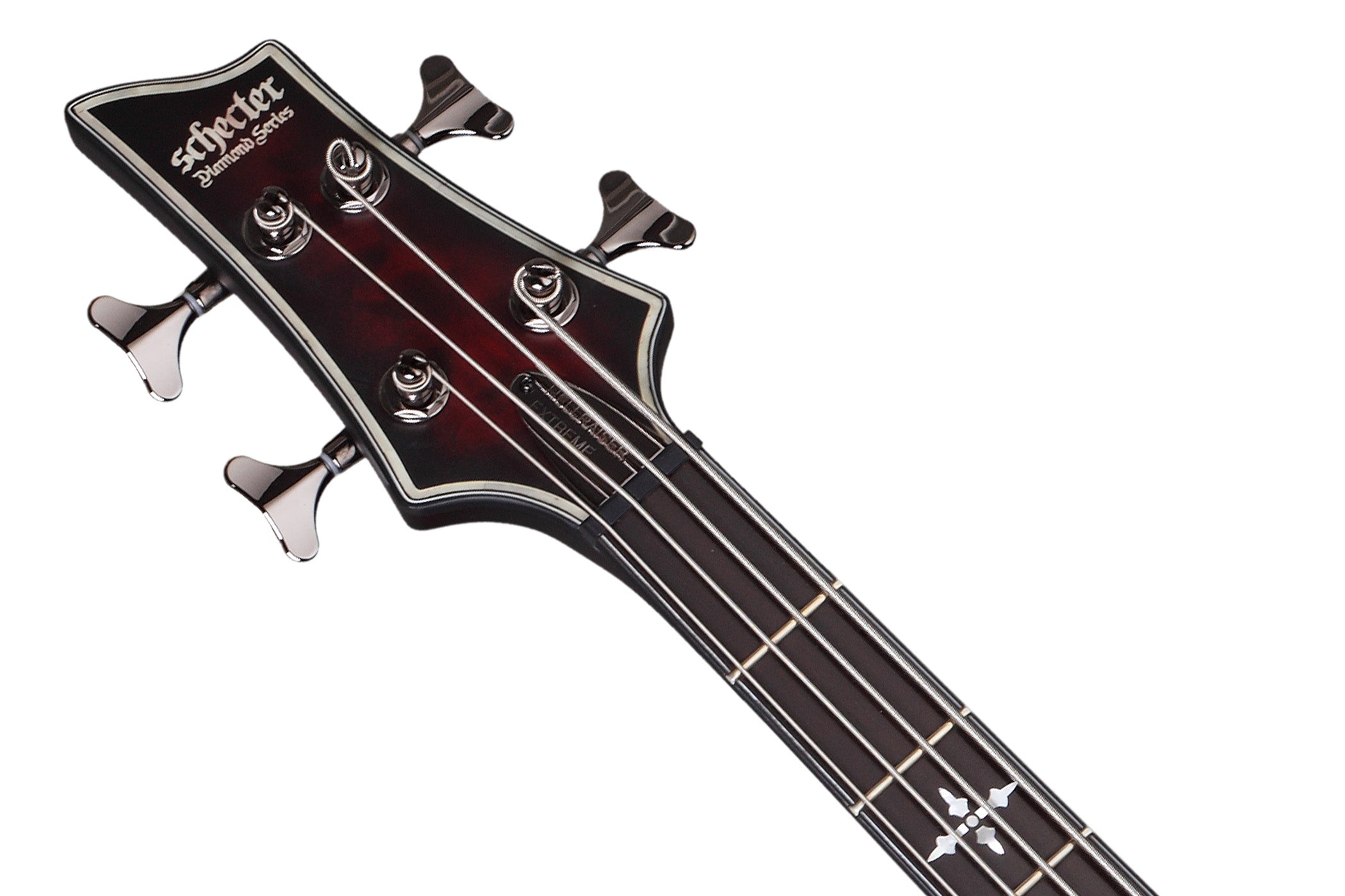 Schecter HR-EXTREME-4-LH-CRBS Crimson Burst 4 String Bass with EMG 35TW Pickups 1912-SHC