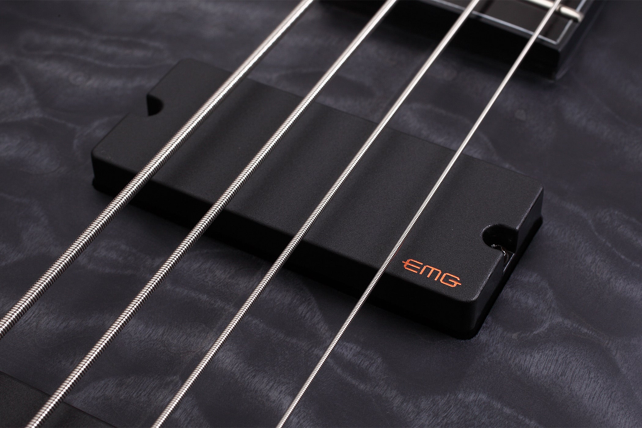 Schecter HR-EXT-4-STBLS See thru Black 4 String Bass with EMG 35TW Pickups 1909-SHC