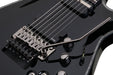 Schecter C 7 FR Hellraiser S BLK Gloss Black 7 String Guitar with FR and Sustainiac and EMG 81 1830-SHC