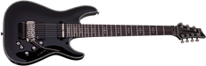 Schecter C 7 FR Hellraiser S BLK Gloss Black 7 String Guitar with FR and Sustainiac and EMG 81 1830-SHC