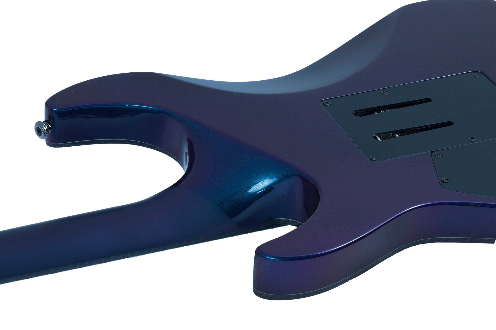 Schecter Hellraiser Hybrid C-1 FR S w/ sustainiac Ultra Violet 1955-SHC SERIAL NUMBER W24071661 - 8.0 LBS