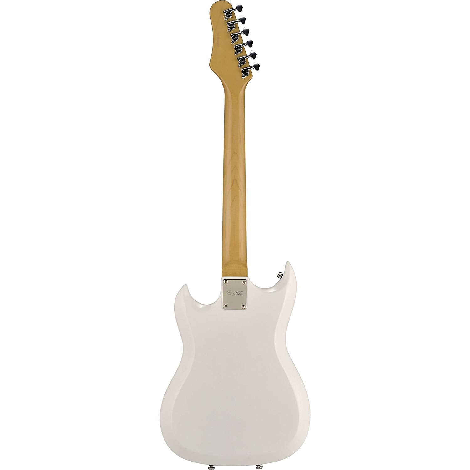 Hagstrom H-3 Retroscape Series 6 String Electric Guitar - White HIII-WHT