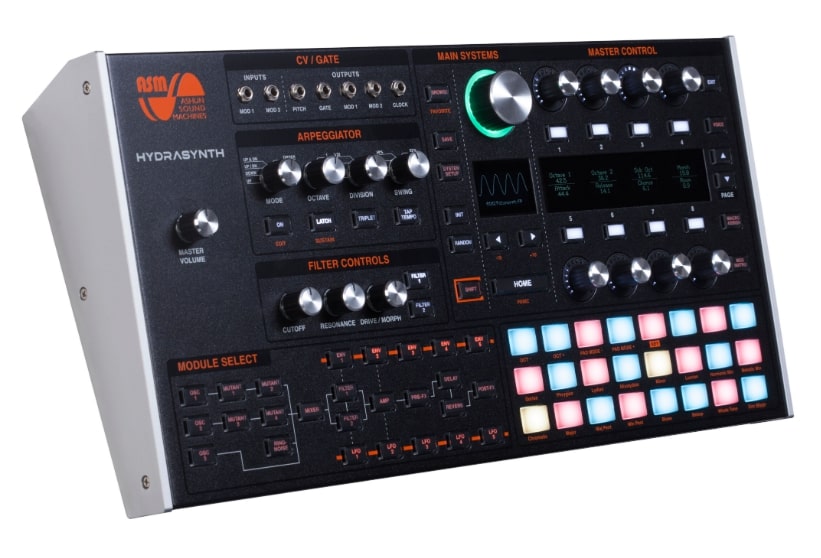 Ashun Sound Machine ASM 24-key Polytouch Hydrasynth Synthesizer HSDR