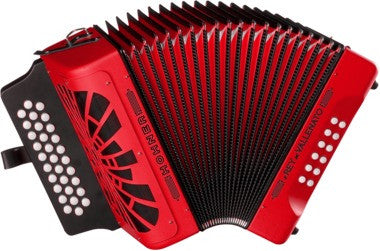 Hohner Accordion El Rey Del Vallenato with Carry Case - L.A. Music - Canada's Favourite Music Store!