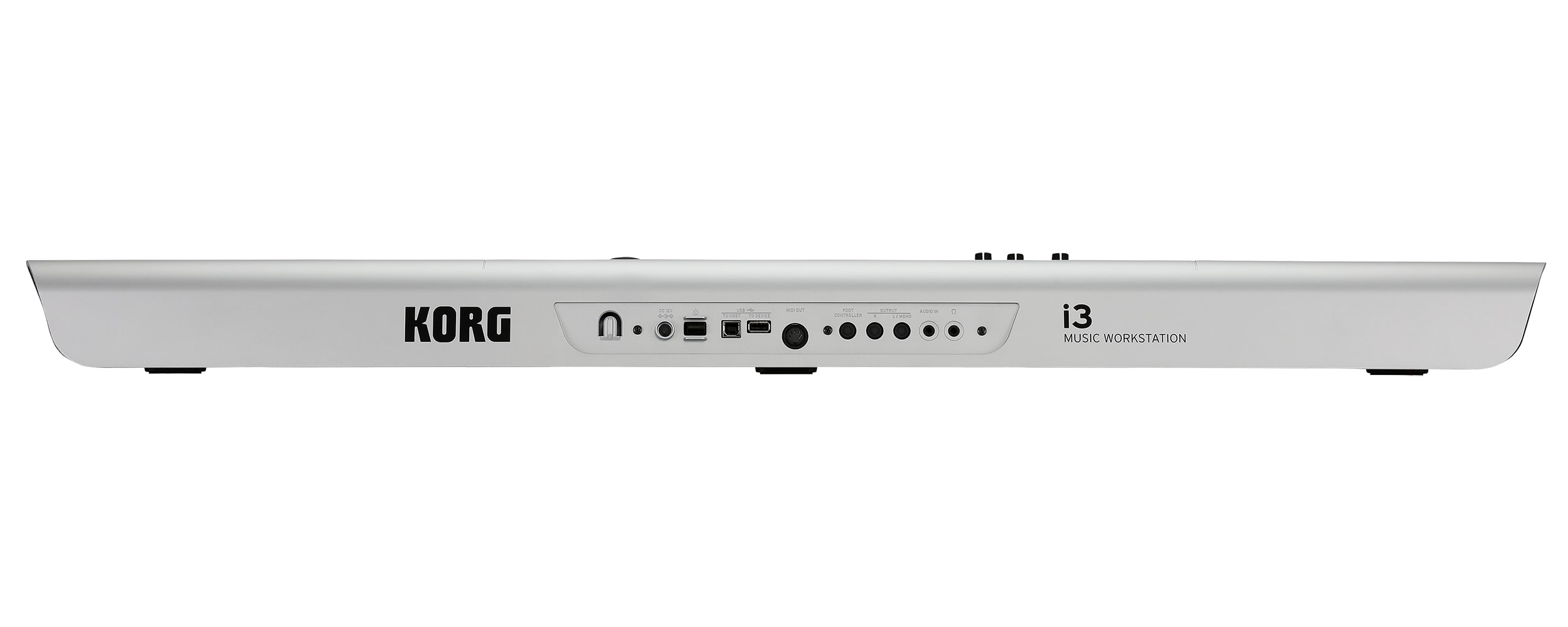 Korg 61-Key Interactive Workstation With Backing Tracks, 64 Note Poly And Sequencer, Silver I3MS