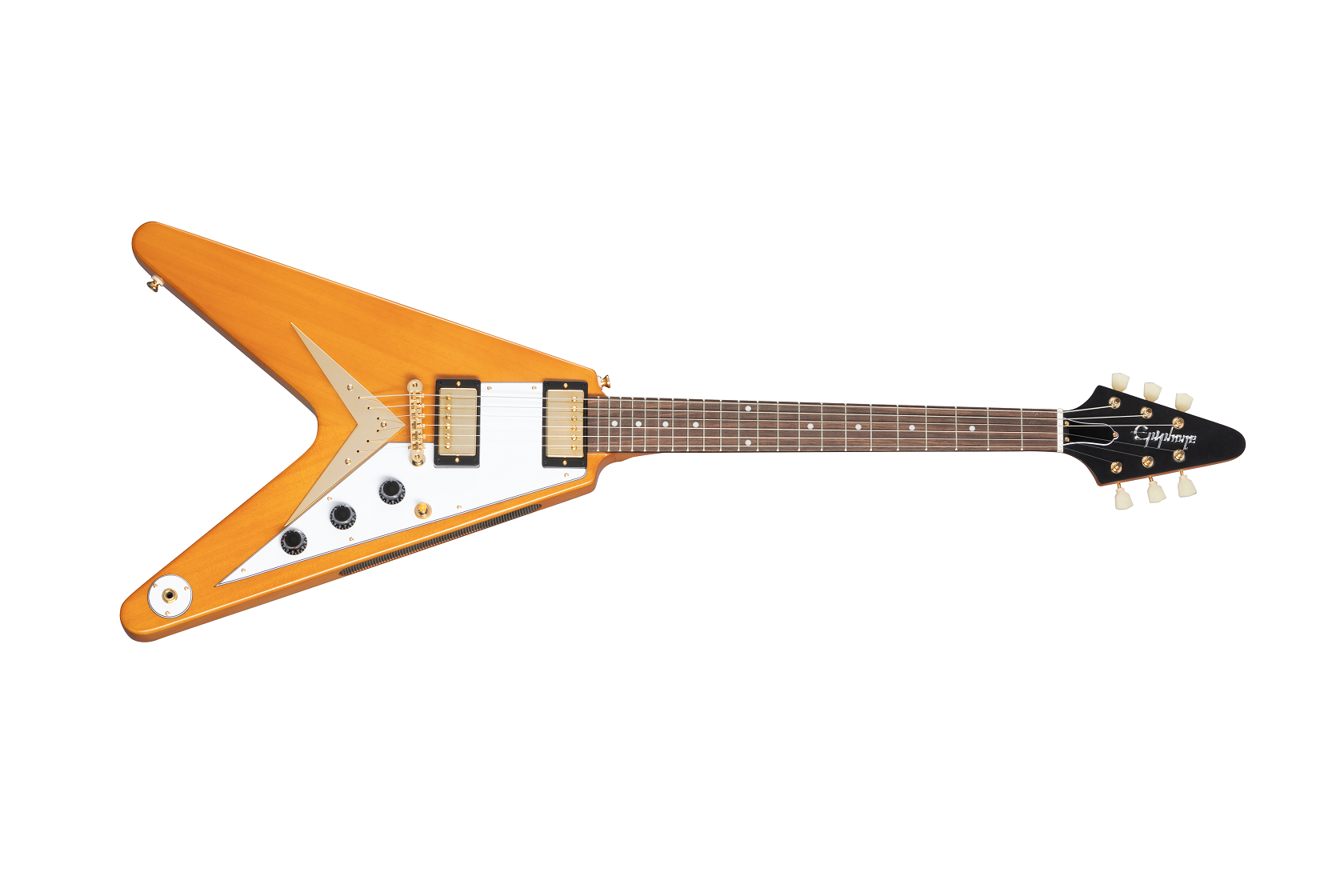 Epiphone Inspired by Gibson Custom Shop 1958 Korina Flying V Epiphone Inspired by Gibson Custom Shop 1958 Korina Flying V