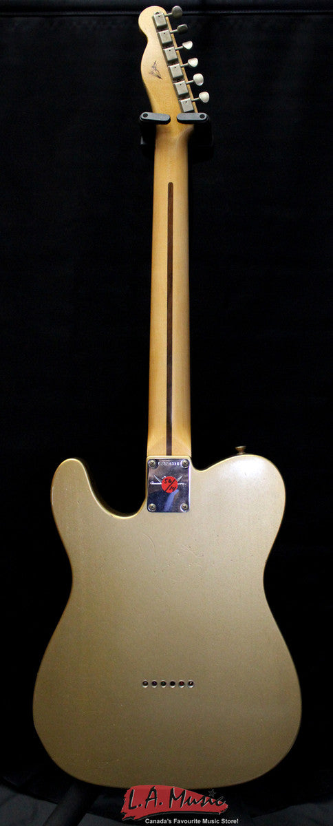 Fender Custom Shop #343 Master Built Yuriy Shishkov S-H Relic Telecaster Aztec Gold 9216007157 - L.A. Music - Canada's Favourite Music Store!