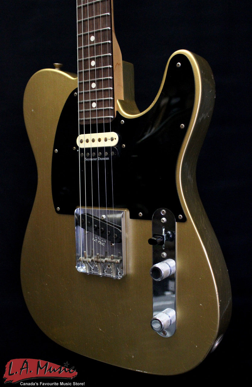 Fender Custom Shop #343 Master Built Yuriy Shishkov S-H Relic Telecaster Aztec Gold 9216007157 - L.A. Music - Canada's Favourite Music Store!