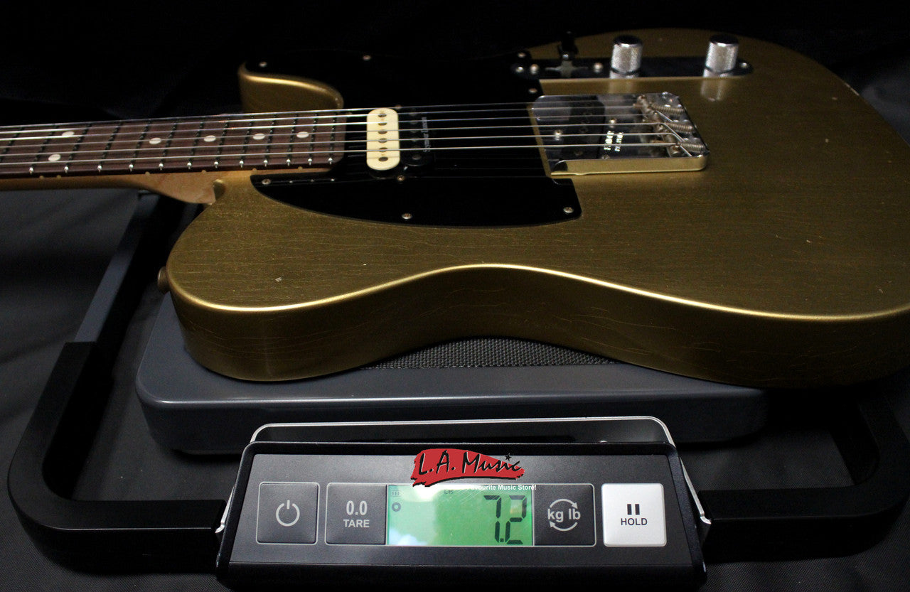 Fender Custom Shop #343 Master Built Yuriy Shishkov S-H Relic Telecaster Aztec Gold 9216007157 - L.A. Music - Canada's Favourite Music Store!