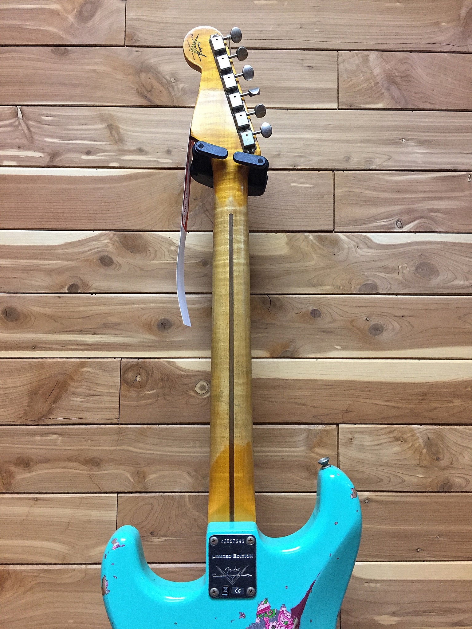 Fender Custom Shop Limited Edition 1957 Stratocaster Heavy Relic Sea Foam Green Over Paisley 9235302357 - L.A. Music - Canada's Favourite Music Store!