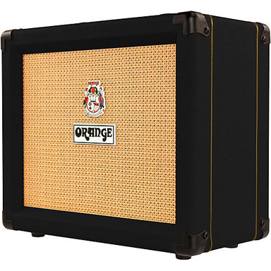 Orange CRUSH20RT-BK Black Twin channel solid state Crush 1x8" combo with CabSim headphone out, digital reverb & tuner, 20 Watts Black - L.A. Music - Canada's Favourite Music Store!