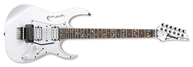 Ibanez JEMJRWH Steve Vai Signature Jem Jr Guitar