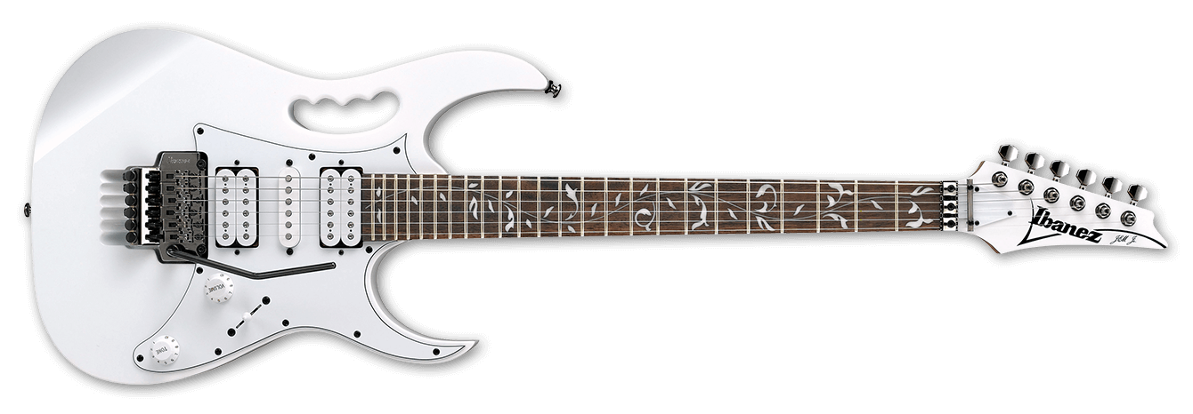 Ibanez JEMJRWH Steve Vai Signature Jem Jr Guitar