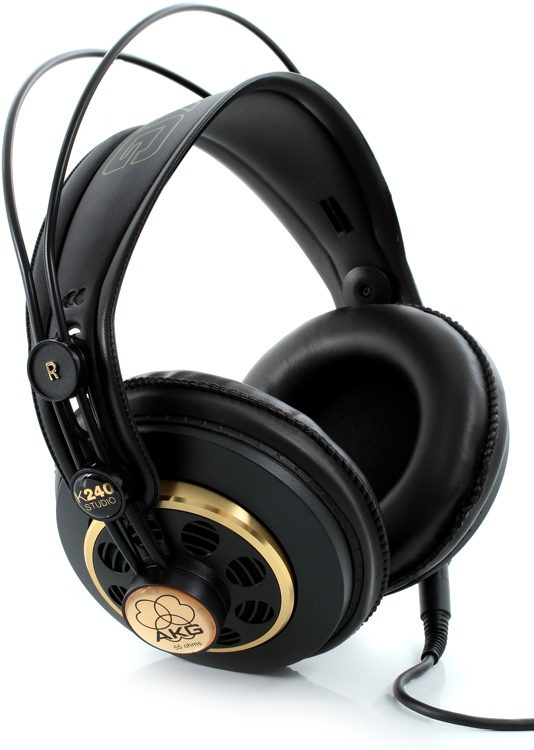 AKG Pro Audio Semi-Open Studio Headphones K240-STUDIO