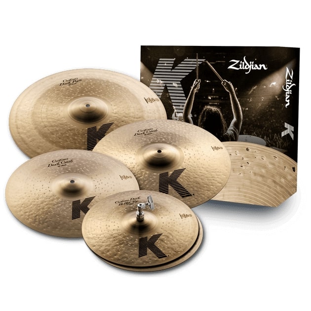 Zildjian K Custom Dark Cymbal Box Set KCD900