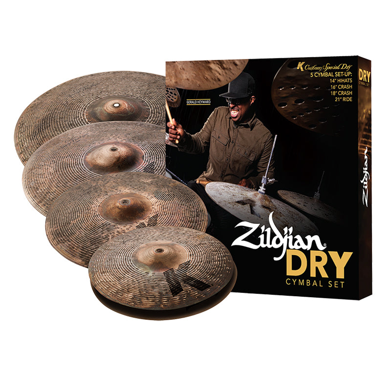 Zildjian K Custom Dry Cymbal Set KCSP4681
