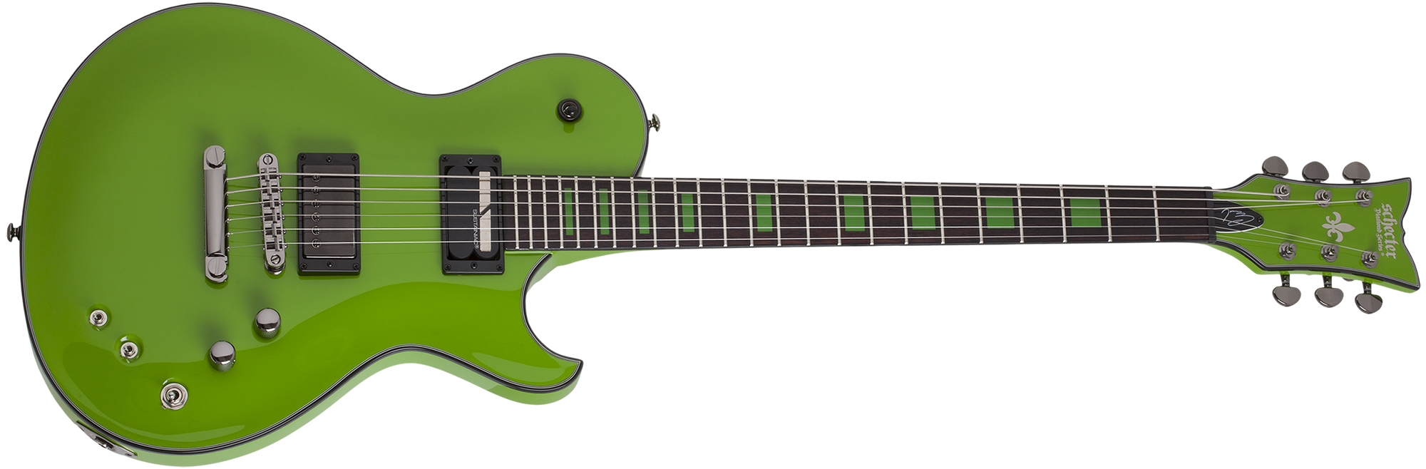 Schecter Kenny Hickey Solo 6 EX S Steele Green Sustainiac 379-SHC