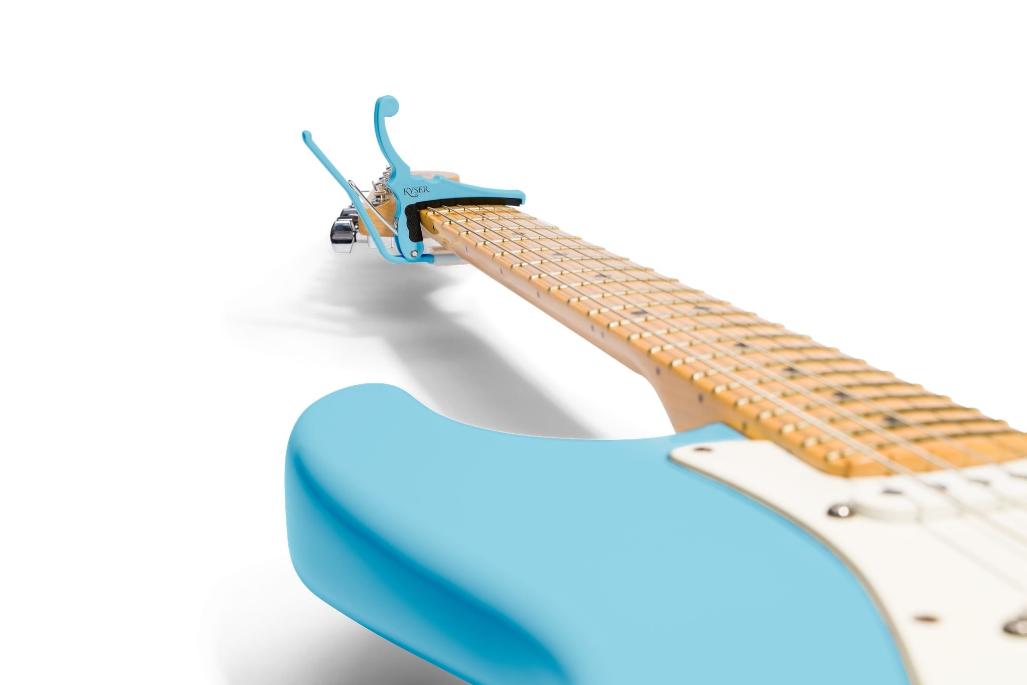 Kyser Fender x Kyser Electric Guitar Capo Daphne Blue KGEFDBA