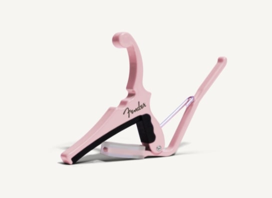 Kyser Fender x Kyser Electric Guitar Capo Shell Pink KGEFSPA