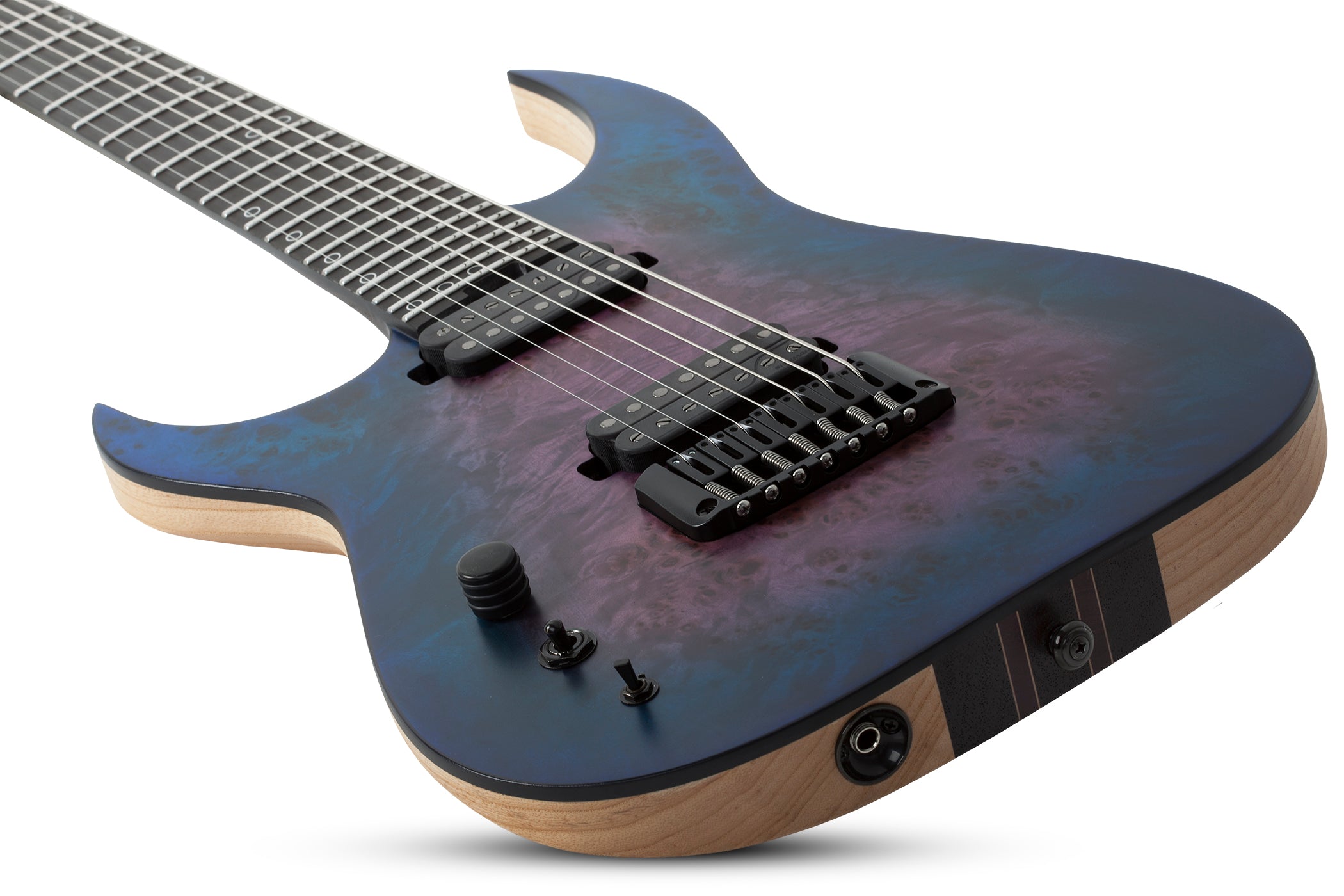 Schecter Keith Merrow KM-7 MK-III Left Handed Electric Guitar Blue Crimson 305-SHC