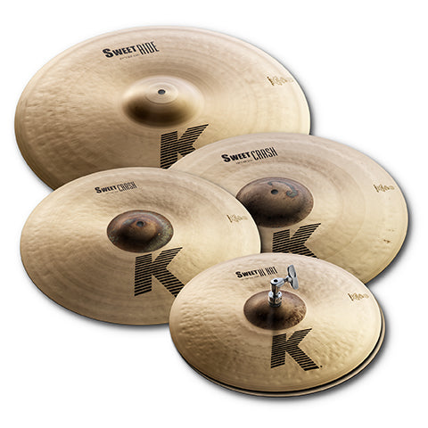 Zildjian K Sweet Cymbal Pack 15 Hats 17 19 Crashes 21 Ride K L.A. Music