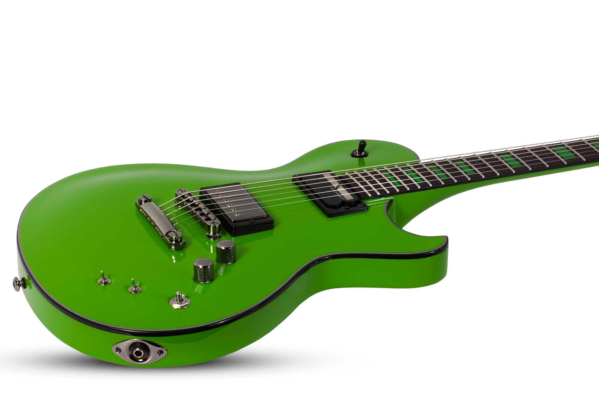 Schecter Kenny Hickey Solo 6 EX S Steele Green Sustainiac 379-SHC SERIAL NUMBER W25020652 - 8.0 LBS