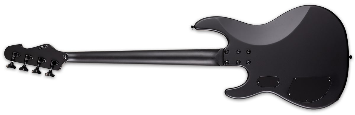 ESP LTD AP-4 Black Metal 4-String Bass Black Satin LAP4BKMBLKS