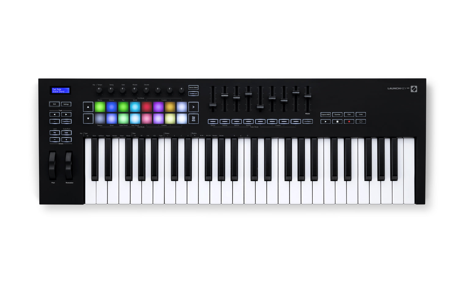 Novation Launchkey 49-key Fully Integrated Midi Keyboard Controller LAUNCHKEY-49-MK3