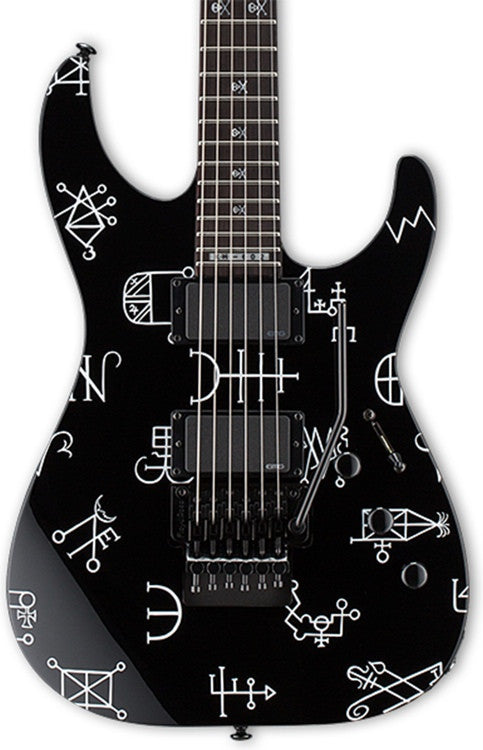ESP LTD Kirk Hammett Demonology Guitar w/ Tombstone Hard Shell Case - L.A. Music - Canada's Favourite Music Store!