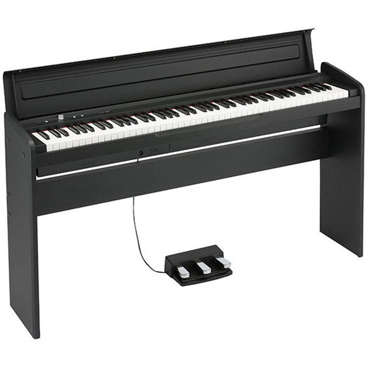 Korg 88 Key NH Action Digital Piano Black Cabinet With Three pedal