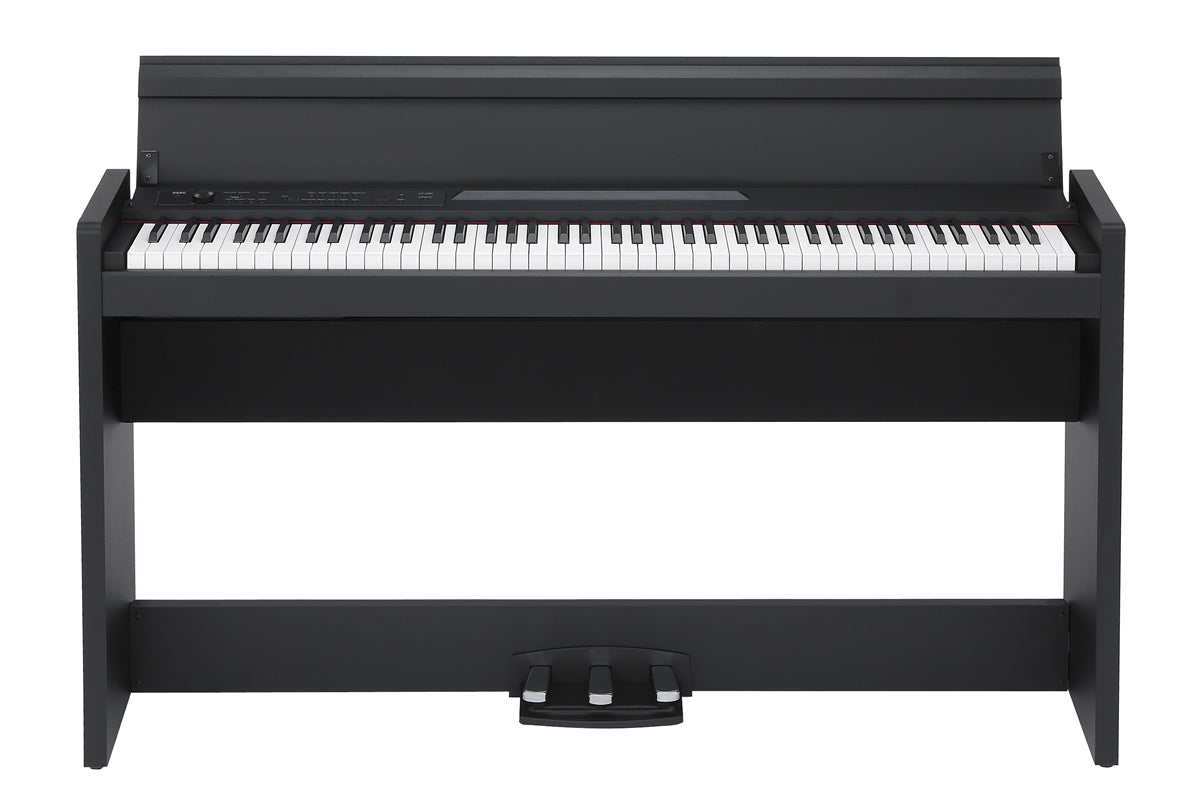 Korg 88-key Digital Home Piano With USB Port Black LP380BKU