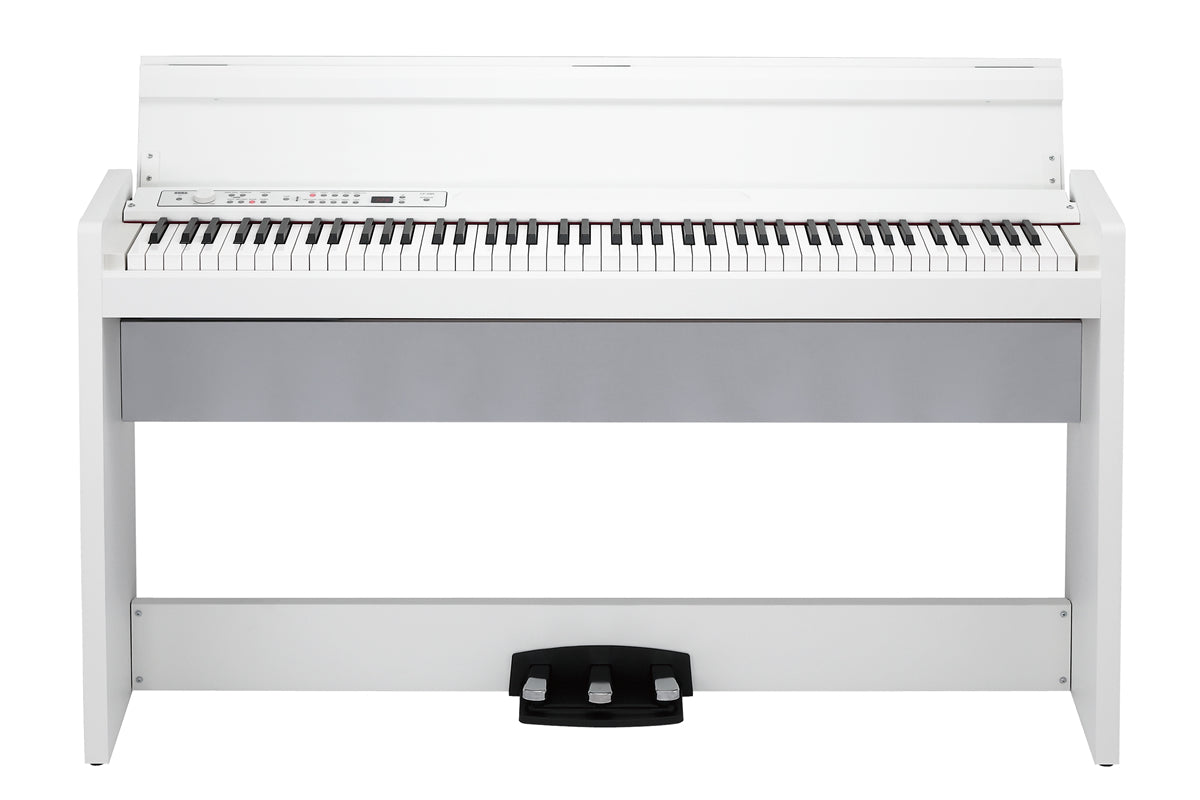 Korg 88-key Digital Home Piano With USB Port, White LP380WHU