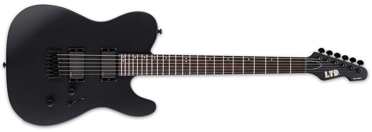 ESP LTD TE-401 Electric Guitar Black Satin LTE401BLKS