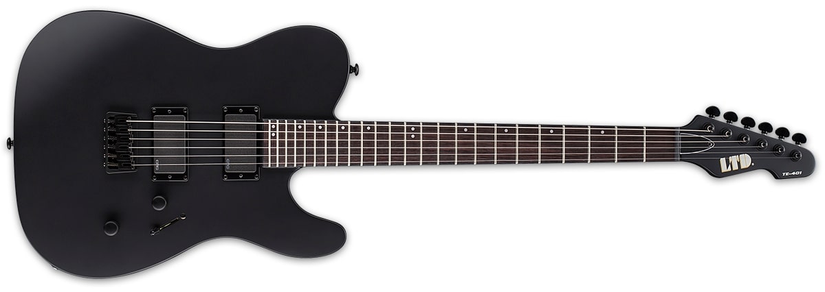 ESP LTD TE401 Electric Guitar Black Satin LTE401BLKS