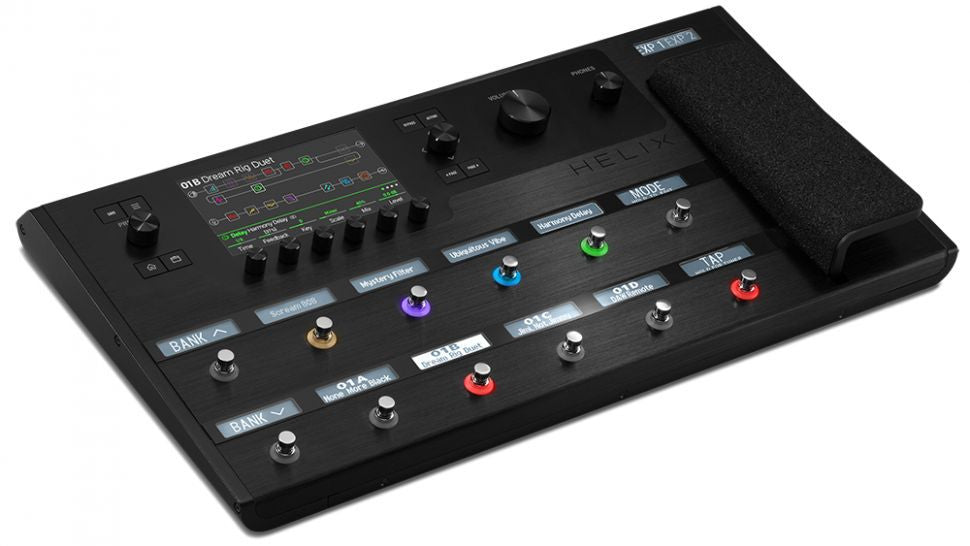 line 6 helix multi-effects guitar pedal Line 6 Helix Multi-Effects Guitar Pedal