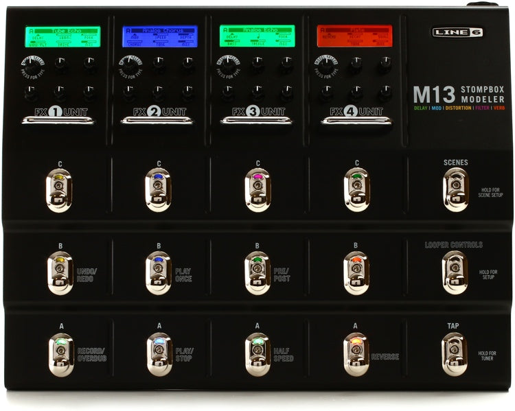 Line6 M13 Stompbox Modeler - YouTube