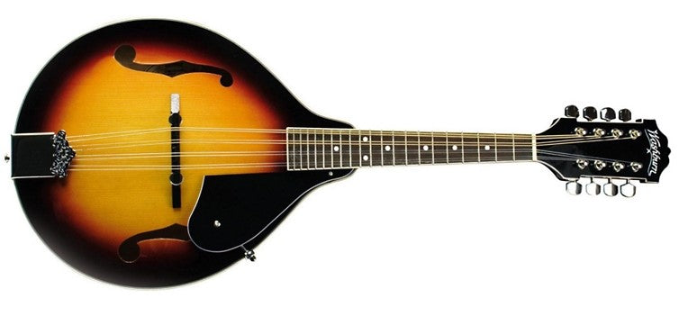 Washburn A Style Mandolin Pack with Spruce Top, Maple Back and Sides, 20 Frets, Maple Neck, Tobacco Sunburst M1K-A